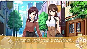 فتاة معرضية سحرية كريستيا تُظهر في لعبة أنمي جامحة