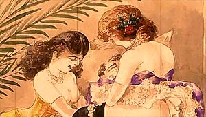 vintage erotic drawings that stir deep longing in every hidden glance