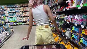 Walking around the city with a vibrator inside, feeling every buzz?