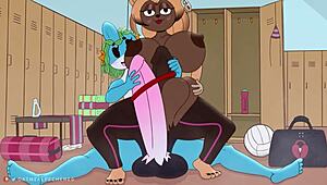 Commission for curator in hentai anime style