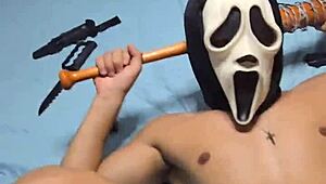 Happy Halloween with lots of big cocks and cum.