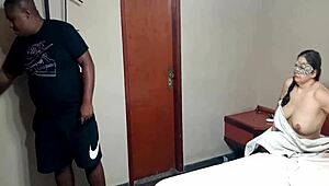 Paying for the ride with group sex