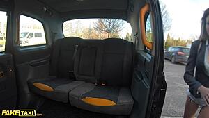 yo, check Macarena Lewis’ big tits in fake taxi POV blowjob