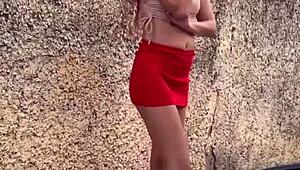 Asking For Information On The Street To The Hot Girl At The Bus Stop