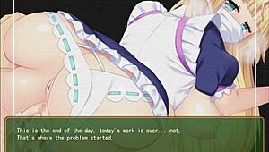 Monica's tsundere wife completes titillating task 😏
