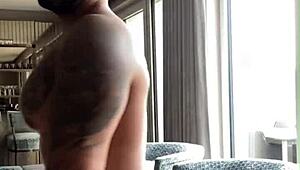 Viktor rom dances naked then masturbates his bbc 😏