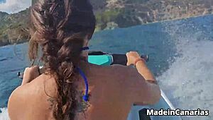Jet Ski Ride Trades For Anal Fuck And Squirting Orgasm