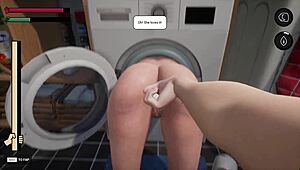 Complete Gameplay - Stepmom Stuck in Washing Machine Needs Help