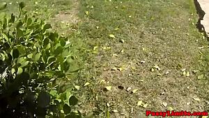 Big tits homemade brunette gets rough sex in doggy style