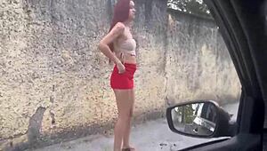 Asking For Information On The Street To The Hot Girl At The Bus Stop