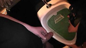 Wife Gets Pissed On by Plenty of Men in Outdoor Gangbang