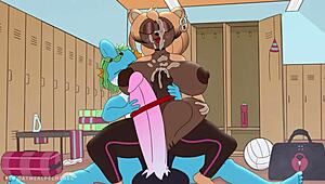 Commission for curator in hentai anime style