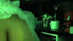 Latina with big ass treats lucky guy to her curves!