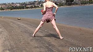 Naked Gal Gets Drilled Hard In Pov