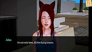 Exploring my new family in anime style