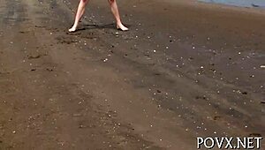 Naked Gal Gets Drilled Hard In Pov