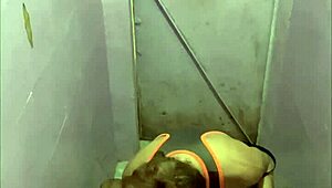 Spying on Cheating Wife in Bathroom at Work Caught in Action