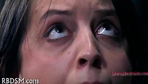 Look at me whipping this bound playgirl until she orgasms!