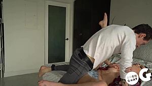 Athena Faris Orgasms From Creampie