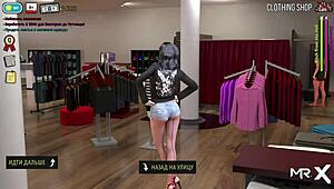 selling a dress while naked in the fashion business