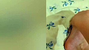 Young 18+ Shaved Legs Footjob Orgasm