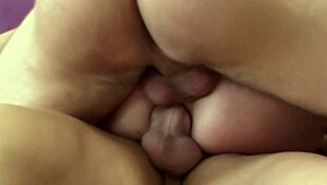 Melissa Lauren, French pornstar, performs deepthroat blowjob and anal assfucking.