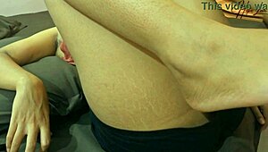 Cute busty Malaysian takes big black dick deep