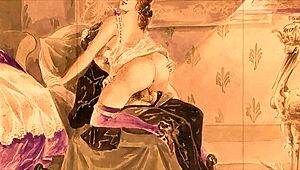 vintage erotic drawings that stir deep longing in every hidden glance