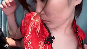 shaved japanese cutie gets naughty in private one-on-one shoot. it’s wild!