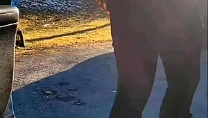 Ever seen tampon insertion turn into roadside pee gargling?