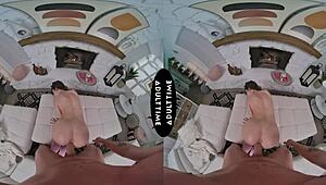 All-natural Chanel Camryn quivers in orgasms from Kyle Mason's big dick