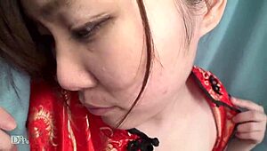 shaved japanese cutie gets naughty in private one-on-one shoot. it’s wild!