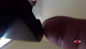 prone bone in booty shorts, ignore the fuck 😏