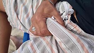 Chilling on copacabana beach with intense action.