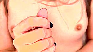 Girlfriend Jerks Off