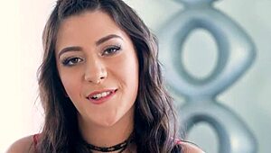 Slut, how do you blow and throat that massive cock?