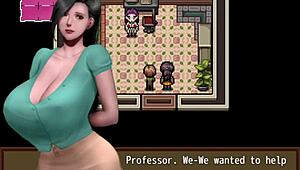 Hot scientist cures zombies with big tits and ass sex