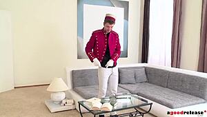 Anal Lover Aurelly Rebel Enjoys Deep Threesome In Hotel Room