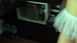 Latina with big ass treats lucky guy to her curves!