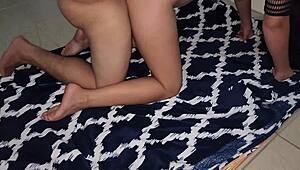 Chubby Woman in Perfect Pose for Creampie Inside Sister-in-Law