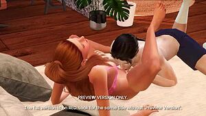 rally of desire - 3d hentai - preview version