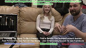 stacy shepard, 18, bares all for first gyno exam