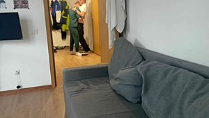 He Invited Student For Juicy Blowjob And Orgasm!