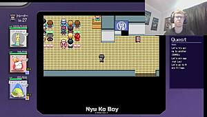 Pokemon parody hentai at indoor pool