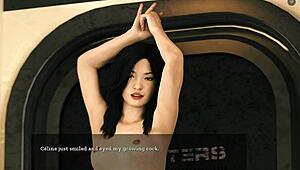 Hej, tahle asijská holka s malými 18+ kozy miluje ježdění na mém velkém kuru v nekonečné prázdnotě 10