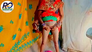 I Crave Desi Village Bhabhi Stripping Saree for Intense Fingering and Chudai