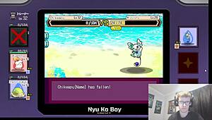 Pokemon parody hentai at indoor pool