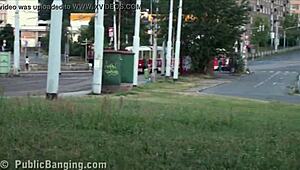 Young Teen Public Gangbang Orgy