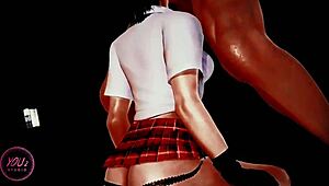 Treasure of helena 3d animation sucking big cocks