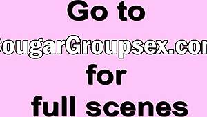 Three Mature Whores Demand Cunt Fucking From Young Stud Hd